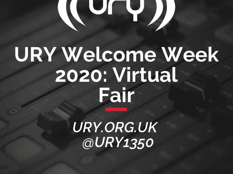 URY Welcome Week 2020: Virtual Fair